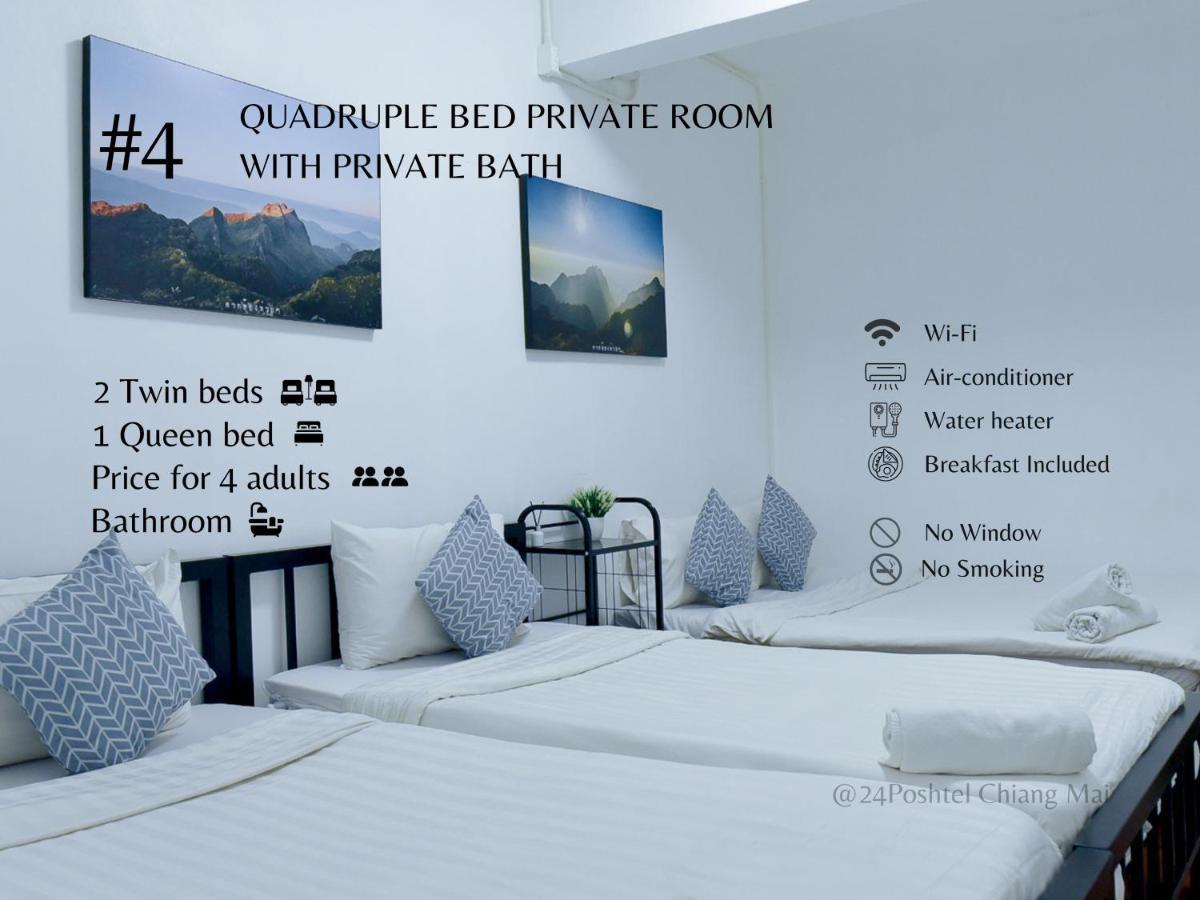 24 Poshtel Chiangmai Hostel Chiang Mai Luaran gambar